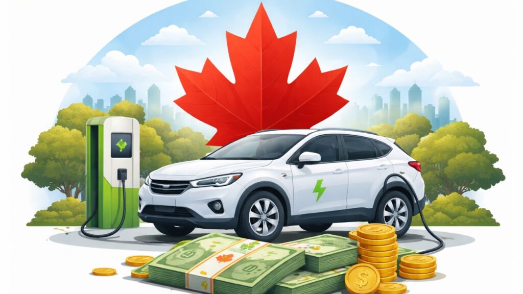 New Canada EV Rebate Up